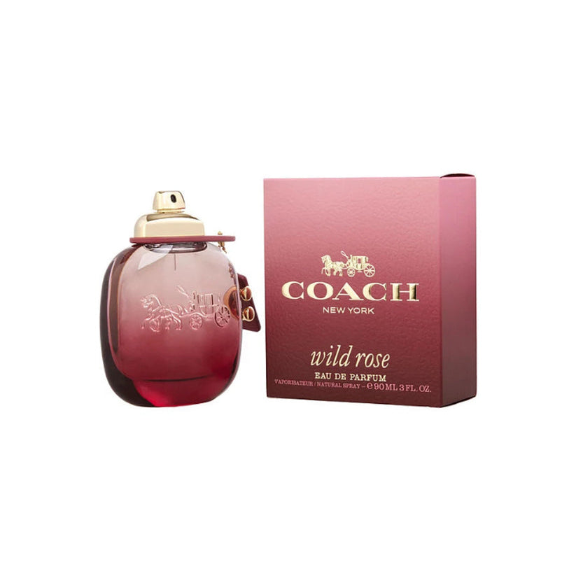 Coach Wild Rose 3 oz EDP Spray Women Perfume Red Currant Jasmine Ambroxan Image 1