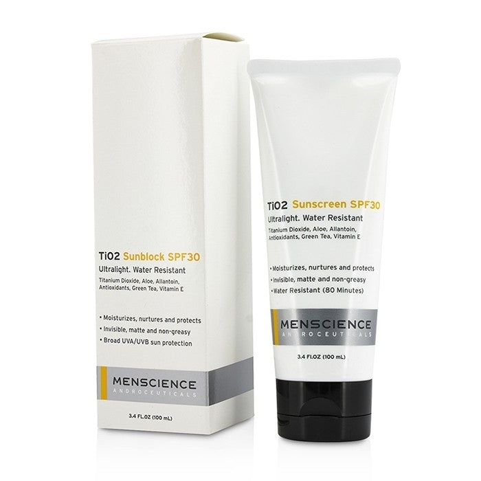 Menscience - TiO2 Sun Block SPF 30 Waterproof(100ml/3.4oz) Image 1