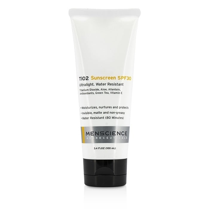 Menscience - TiO2 Sun Block SPF 30 Waterproof(100ml/3.4oz) Image 2