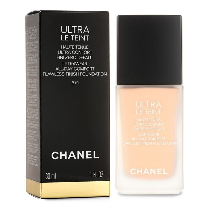 Chanel - Ultra Le Teint Ultrawear All Day Comfort Flawless Finish Foundation - B10(30ml/1oz) Image 2