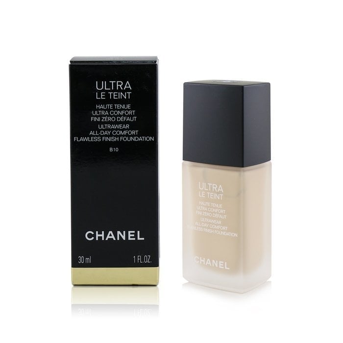 Chanel - Ultra Le Teint Ultrawear All Day Comfort Flawless Finish Foundation - B10(30ml/1oz) Image 4