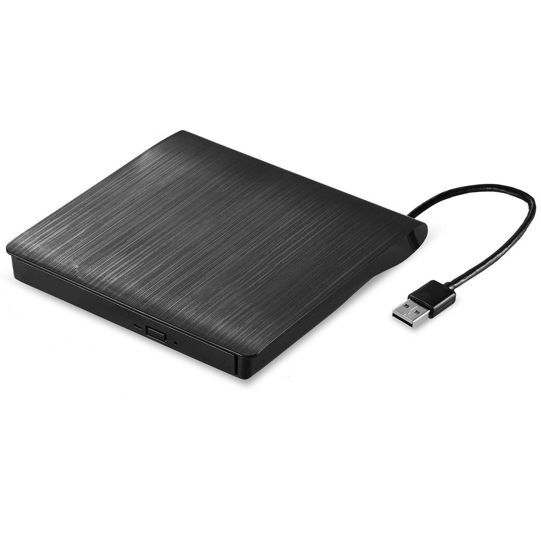 External CD DVD Drive USB 3.0 Slim DVD-RW Drive Superdrive Burner Writer High Speed Data Transfer USB Optical Drives Image 1