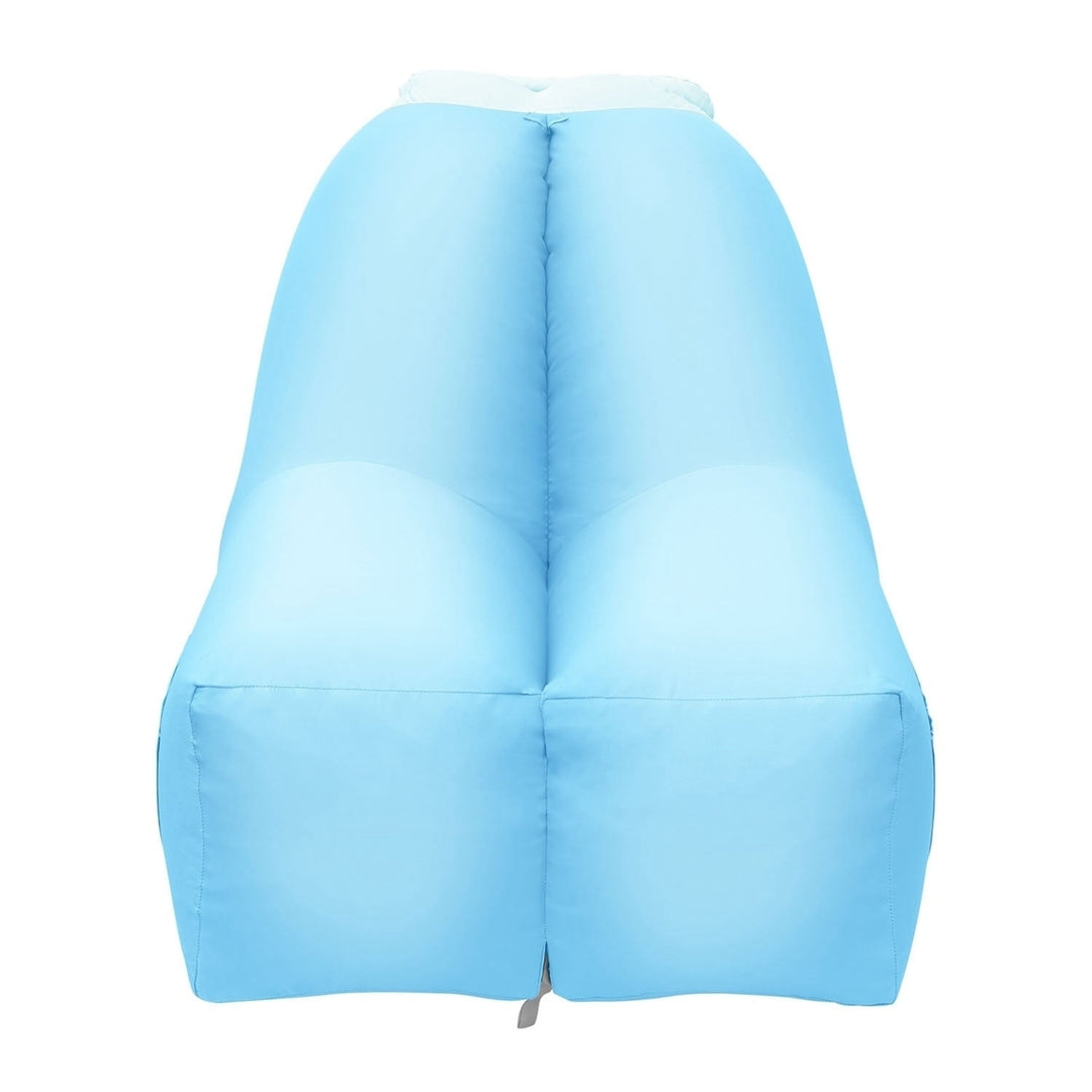 Inflatable Lounger Air Sofa Chair Couch with Portable Organizing Bag Waterproof Anti Leaking for Backyard Lakeside Beach Image 9