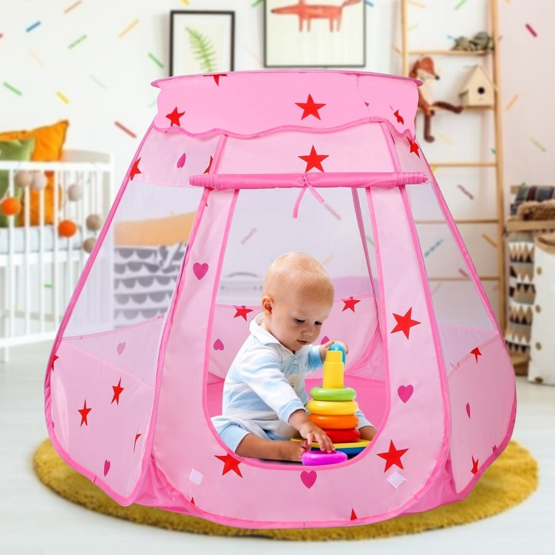 Kids Pop Up Game Tent Prince Princess Toddler Play Tent Indoor Outdoor Castle Game Play Tent Birthday Gift For Kids Image 9