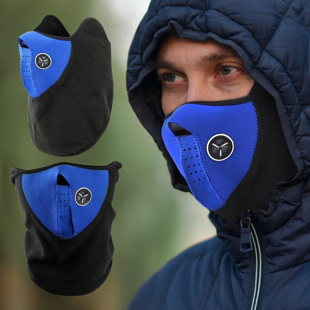 Half Face Mask Breathable Windproof Dustproof Neck Warmer for Bike Motorcycle Racing Image 7