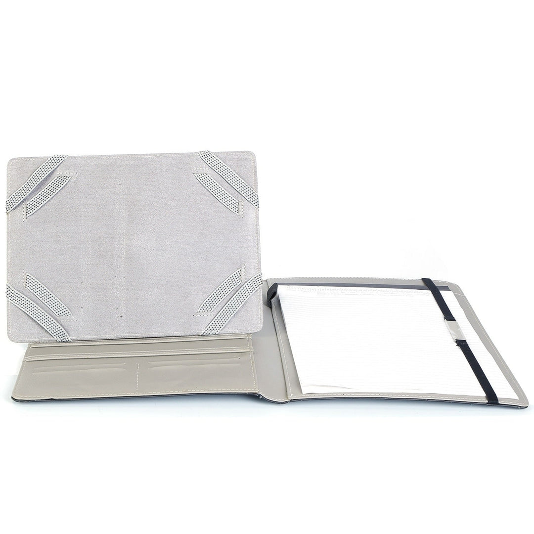 Organizer Case For 9.7in Tablet PC Business Tablet Portfolio with A5 Notepad Paper Pad Card Holder Image 8