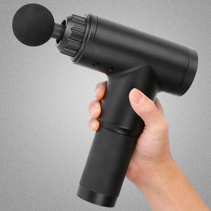 Percussion Massage Gun Rechargeable Deep Tissue Vibration Massager Handheld Leg Body Cordless Massager Image 12