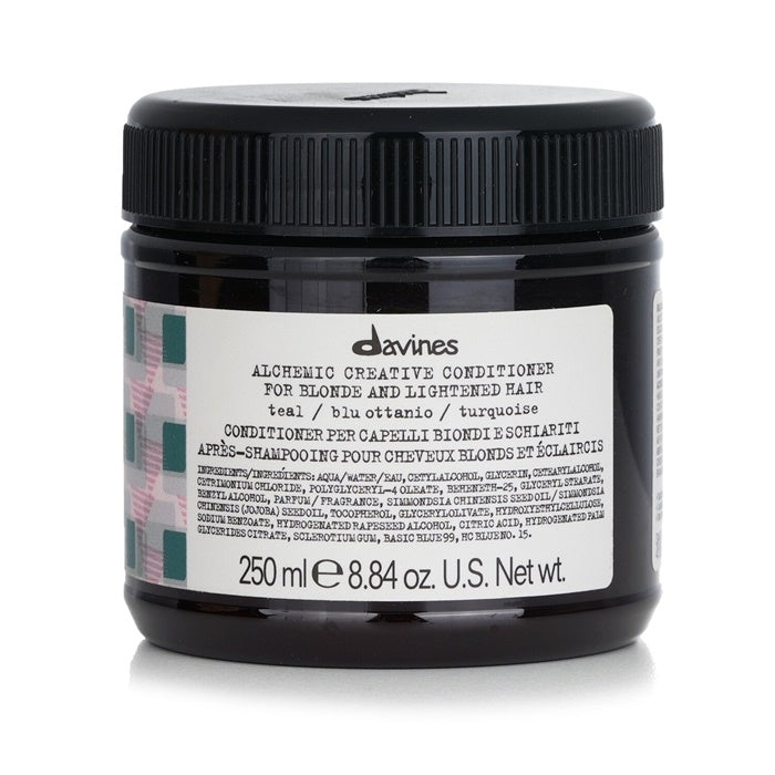Davines Alchemic Creative Conditioner -  Teal (For Blonde and Lightened Hair) 250ml/8.84oz Image 1