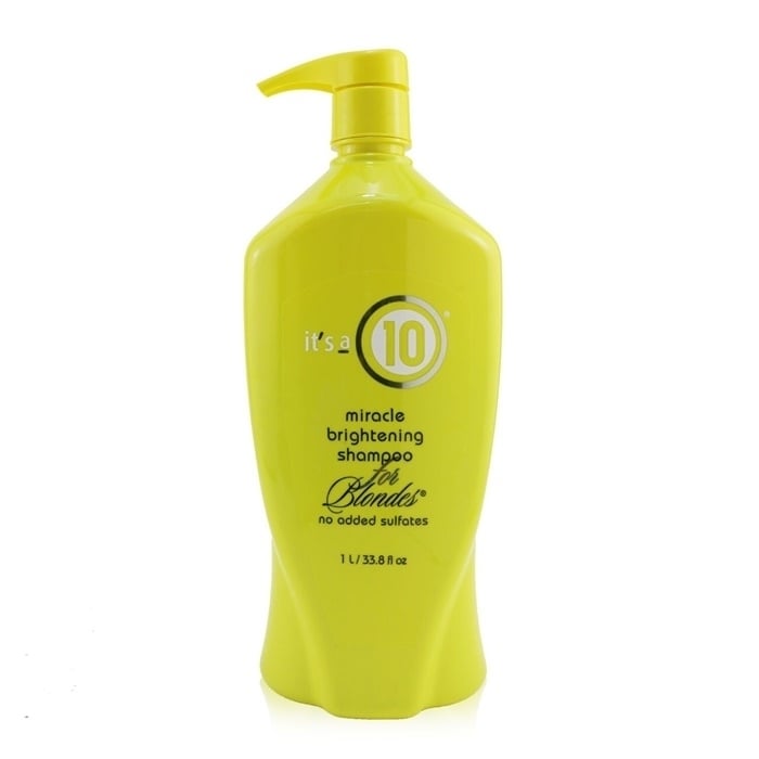 Its A 10 Miracle Brightening Shampoo (For Blondes) 1000ml/33.8oz Image 1