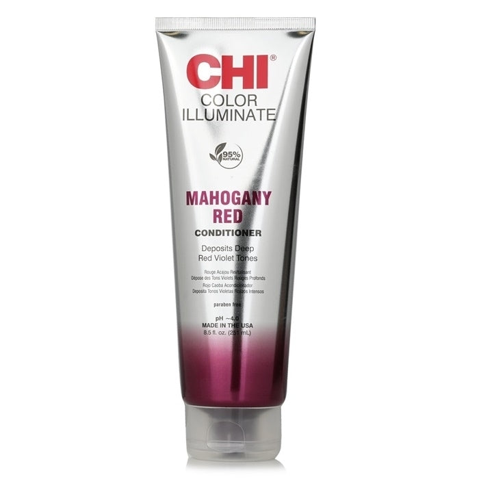 CHI Ionic Color Illuminate Conditioner -  Mahogany Red 251ml/8.5oz Image 1