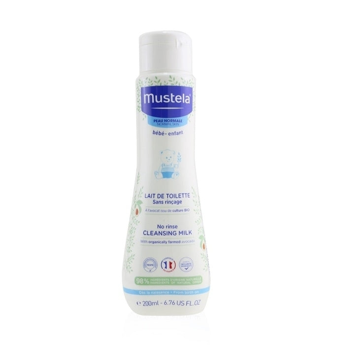 Mustela No Rinse Cleansing Milk - For Normal Skin 200ml/6.6oz Image 1