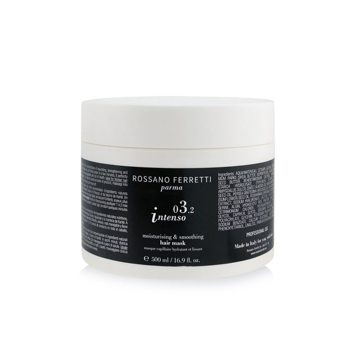 Rossano Ferretti Parma Intenso 03.2 Moisturising and Smoothing Hair Mask (Salon Product) 500ml/16.9oz Image 1