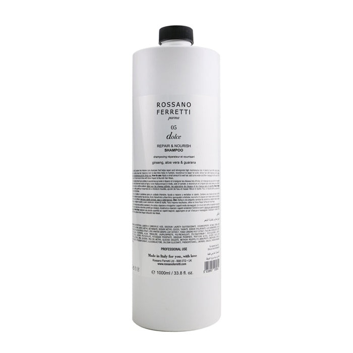 Rossano Ferretti Parma Dolce 05 Repair and Nourish Shampoo (Salon Product) 1000ml/33.8oz Image 1