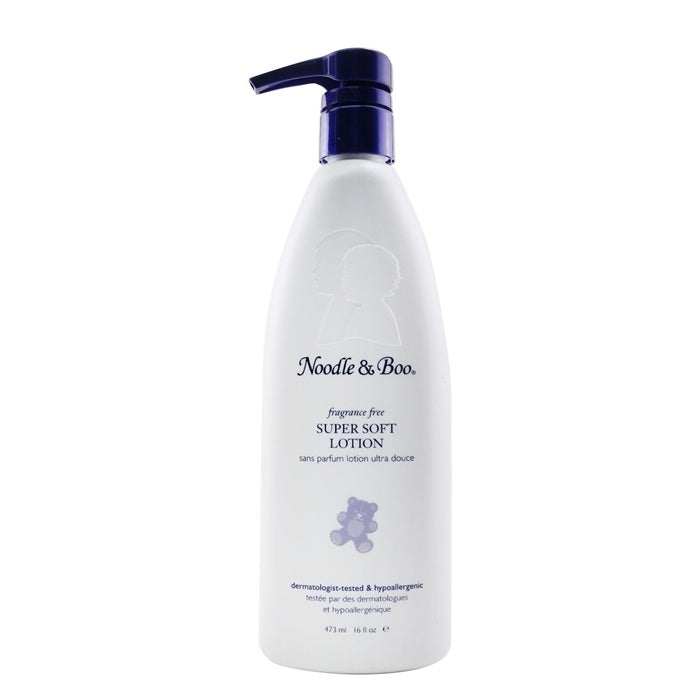 Noodle and Boo Super Soft Lotion - Fragrance Free - For Face and Body (Dermatologist-Tested and Hypoallergenic) Image 1