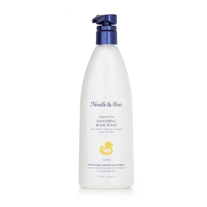 Noodle and Boo Soothing Body Wash - Fragrance Free (Dermatologist-Tested and Hypoallergenic) 473ml/16oz Image 1