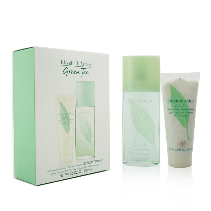 Elizabeth Arden Green Tea Coffret: Eau Parfumee Spray 100ml/3.3oz + Honey Drops Body Cream 100ml/3.3oz 2pcs Image 1