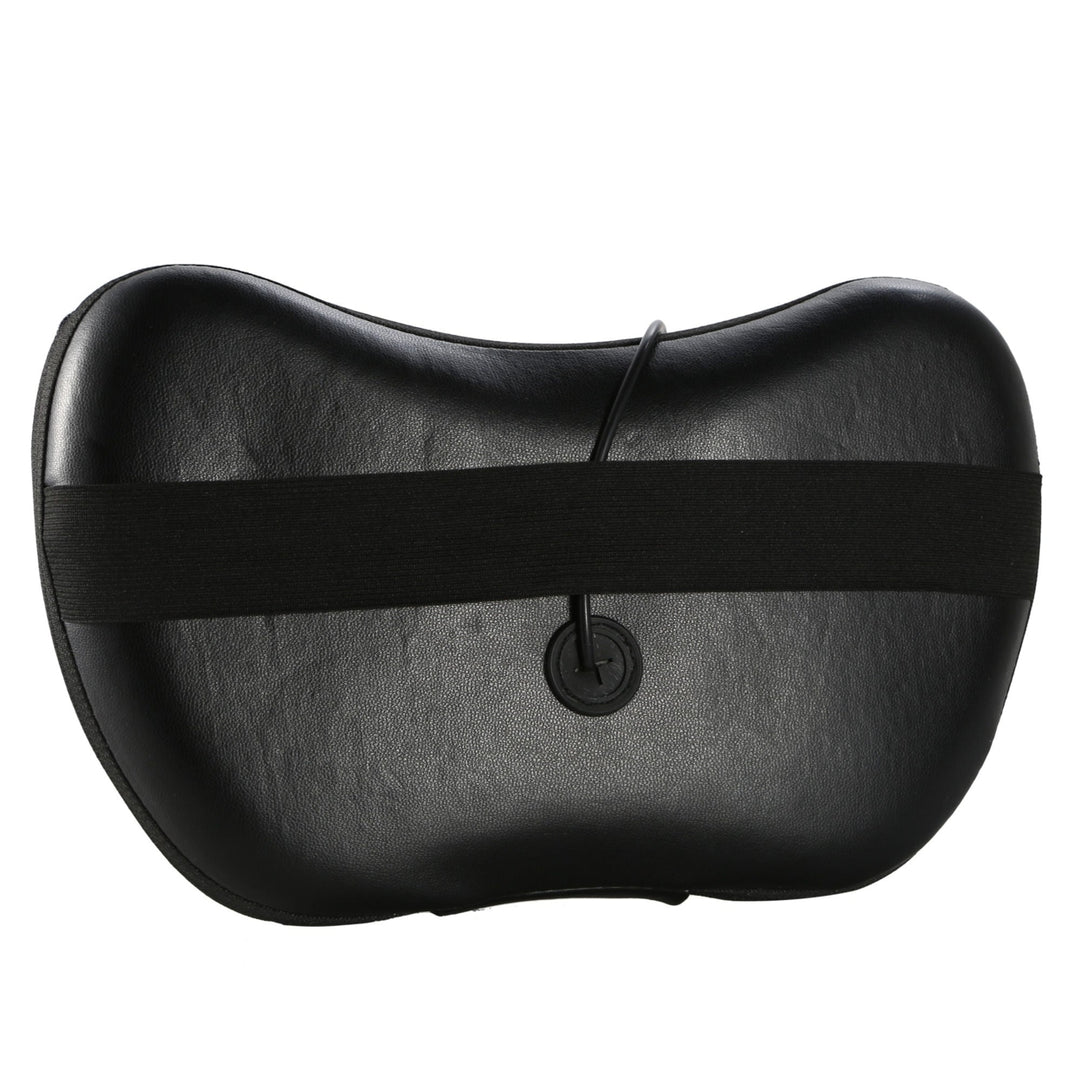 Back Neck Massage Pillow Kneading Massager In Car Thermotherapy Massage Pillow with Car Charger US Plug Image 12