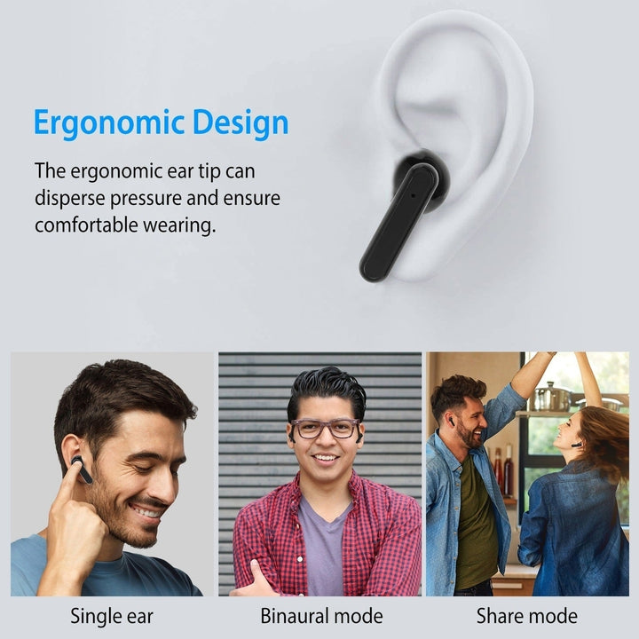 5.3 TWS Wireless Earbuds Touch Control Headphone in-Ear Earphone Image 4
