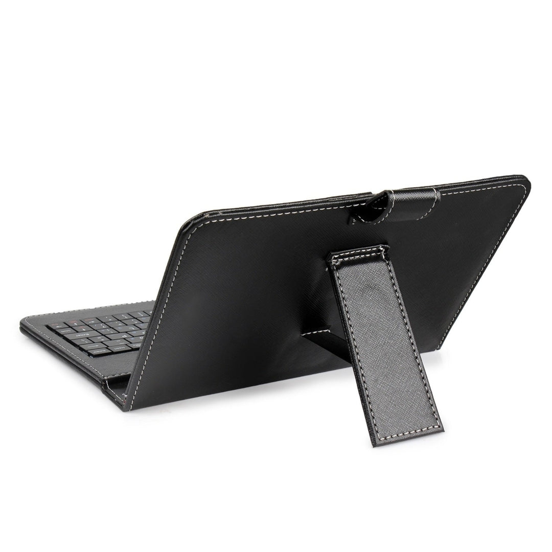 7.9in Protective Keyboard Case with Keyboard PU Leather Back Stand Tablet Cover via USB 2.0 Cable Image 11