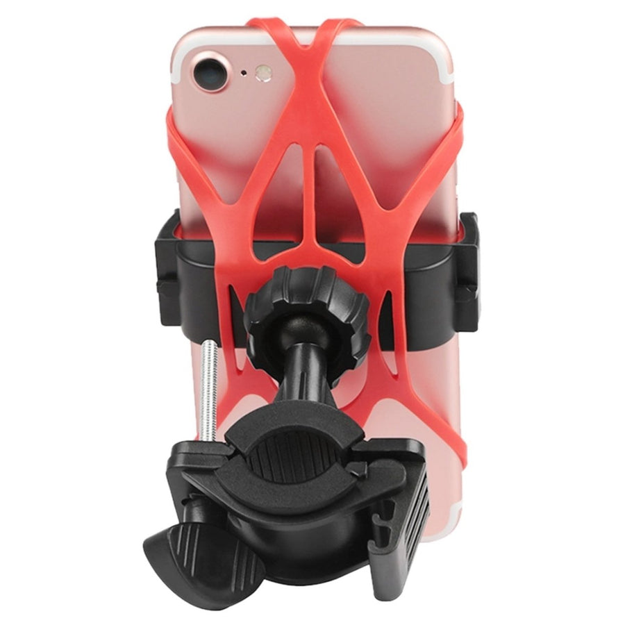 Bicycle Phone Holder Bracket 360 Rotatable Silicond Motorcycle Image 1