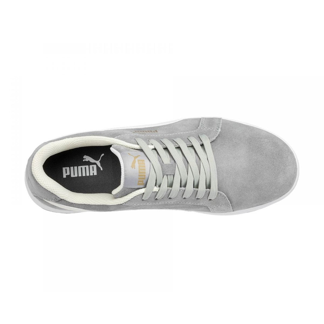 PUMA Safety Womens Iconic Low Composite Toe SD Work Shoes Grey Suede - 640125  Grey Image 2