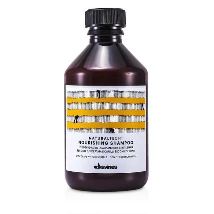 Davines Natural Tech Nourishing Shampoo (For Dehydrated Scalp and Dry  Brittle Hair) 250ml/8.45oz Image 1