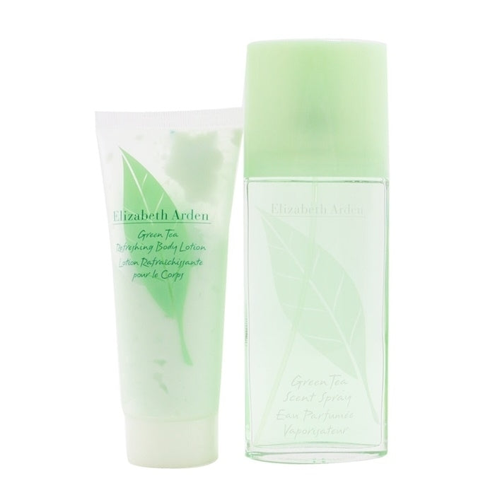 Elizabeth Arden Green Tea Coffret: Eau Parfumee Spray 100ml/3.3oz + Refreshing Body Lotion 100ml/3.3oz 2pcs Image 1