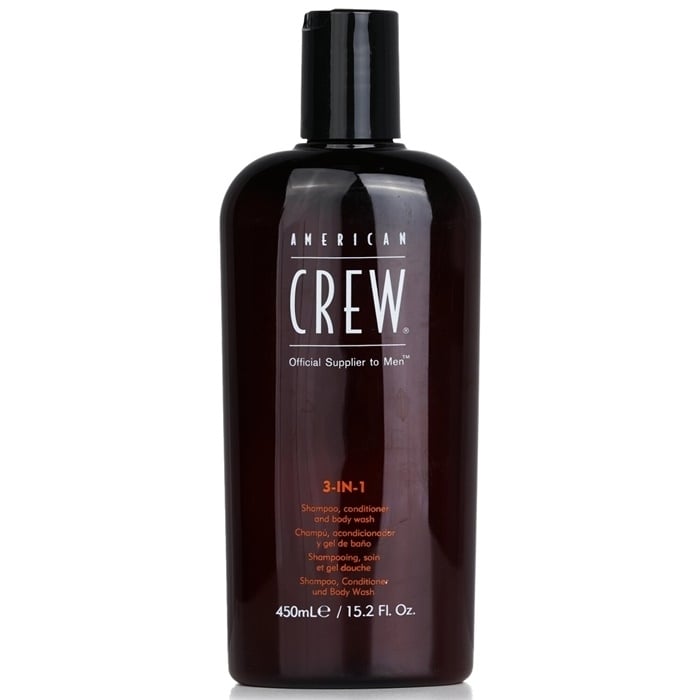 American Crew Men 3-IN-1 Shampoo Conditioner and Body Wash 450ml/15.2oz Image 2