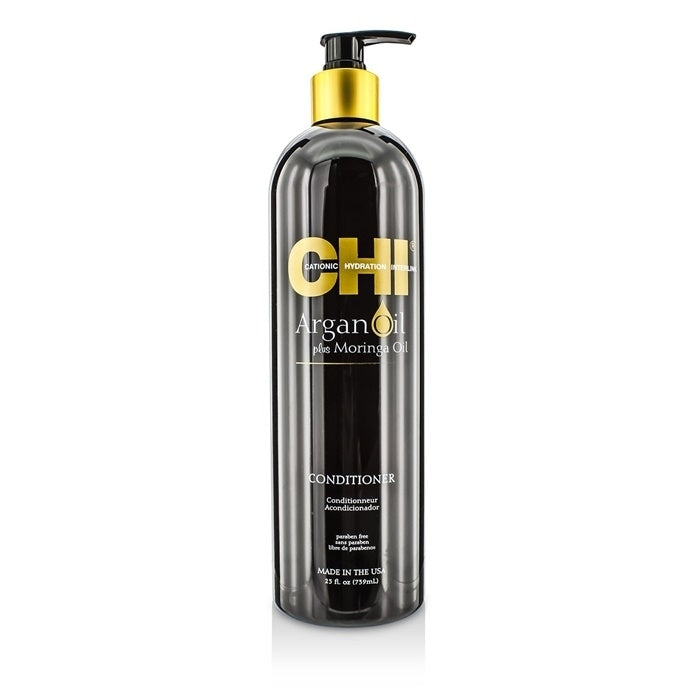 CHI Argan Oil Plus Moringa Oil Conditioner - Paraben Free 739ml/25oz Image 1