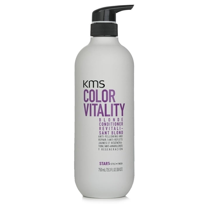 KMS California Color Vitality Blonde Conditioner (Anti-Yellowing and Repair) 750ml/25.3oz Image 1