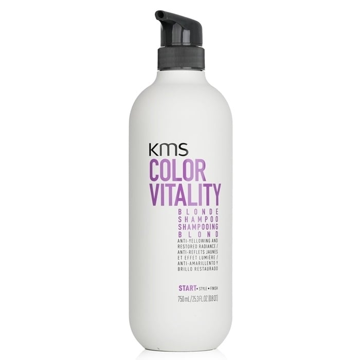 KMS California Color Vitality Blonde Shampoo (Anti-Yellowing and Restored Radiance) 750ml/25.3oz Image 2