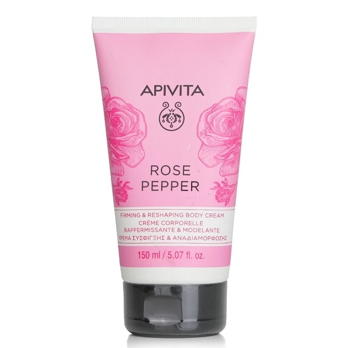 Apivita Rose Pepper Firming and Reshaping Body Cream 150ml/5.31oz Image 1