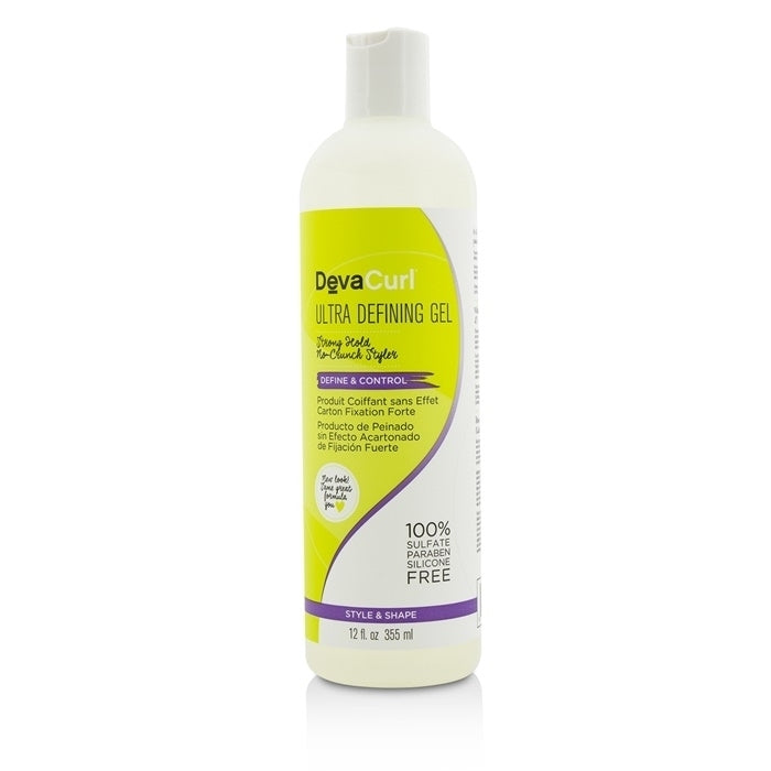 DevaCurl Ultra Defining Gel (Strong Hold No-Crunch Styler - Define and Control) 355ml/12oz Image 1