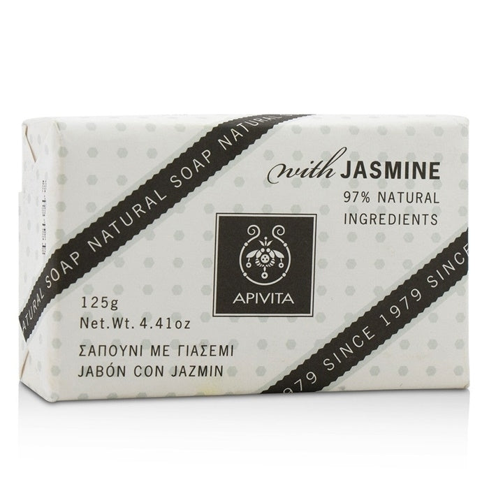 Apivita Natural Soap With Jasmine 125g/4.41oz Image 1