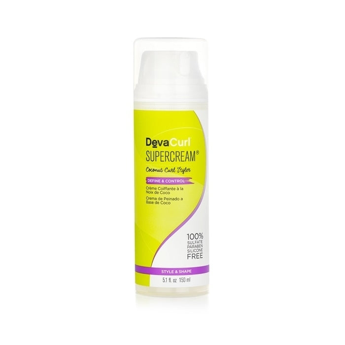 DevaCurl SuperCream (Coconut Curl Styler - Define and Control) 150ml/5.1oz Image 1