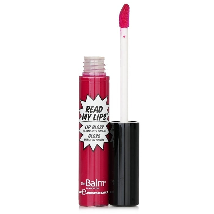 TheBalm Read My Lips (Lip Gloss Infused With Ginseng) - Hubba Hubba! 6.5ml/0.219oz Image 1