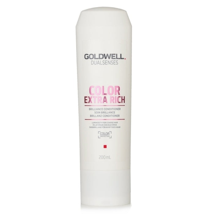 Goldwell Dual Senses Color Extra Rich Brilliance Conditioner (Luminosity For Coarse Hair) 200ml/6.8oz Image 1