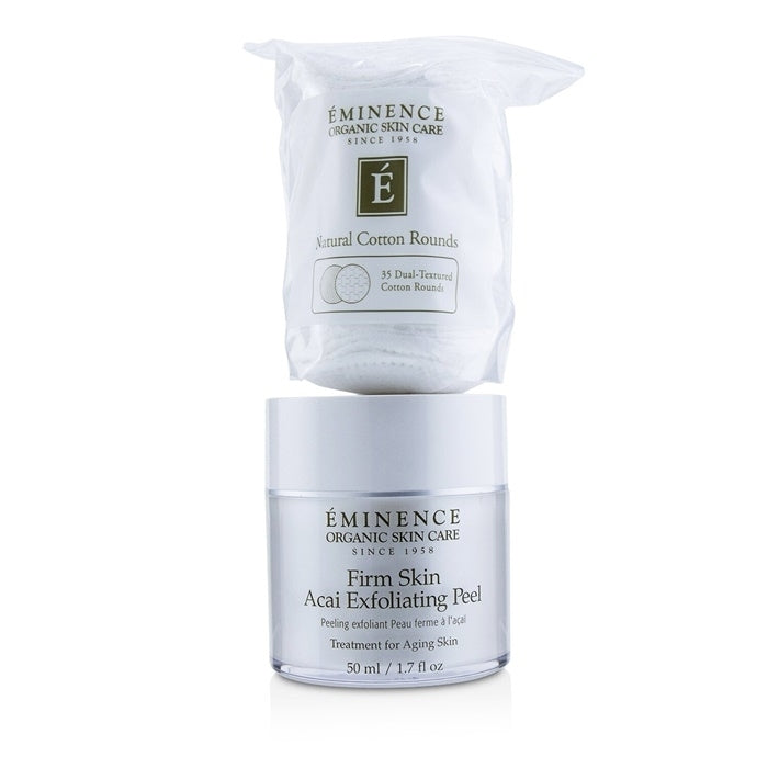 Eminence Firm Skin Acai Exfoliating Peel (with 35 Dual-Textured Cotton Rounds) 50ml/1.7oz Image 1