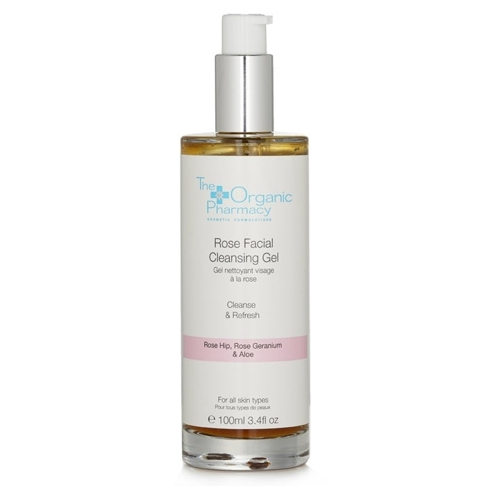 The Organic Pharmacy Rose Facial Cleansing Gel 100ml/3.4oz Image 1