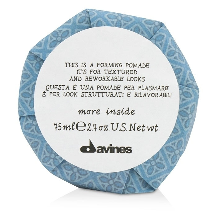 Davines More Inside This Is A Forming Pomade (For Textured and Reworkable Looks) 75ml/2.7oz Image 1