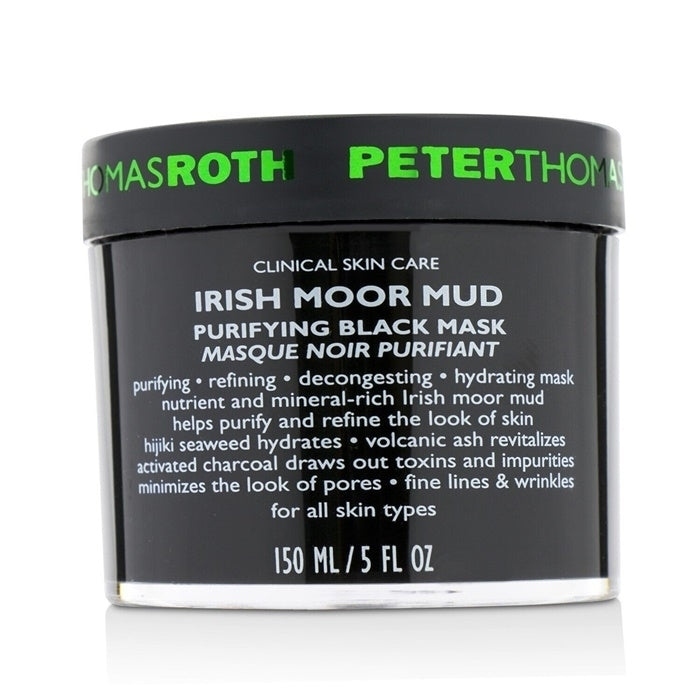 Peter Thomas Roth Irish Moor Mud Purifying Black Mask 150ml/5oz Image 1