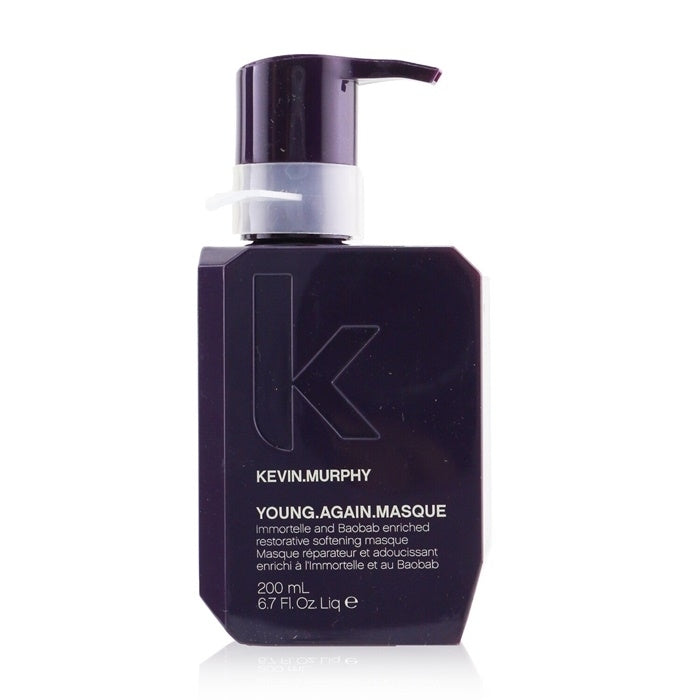 Kevin.Murphy Young.Again.Masque (Immortelle and Baobab Infused Restorative Softening Masque - To Dry Damaged or Brittle Image 1