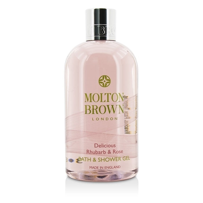 Molton Brown Delicious Rhubarb and Rose Bath and Shower Gel 300ml/10oz Image 1