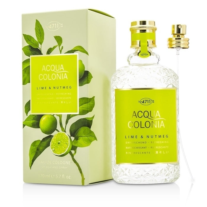 4711 Acqua Colonia Lime and Nutmeg Eau De Cologne Spray 170ml/5.7oz Image 1