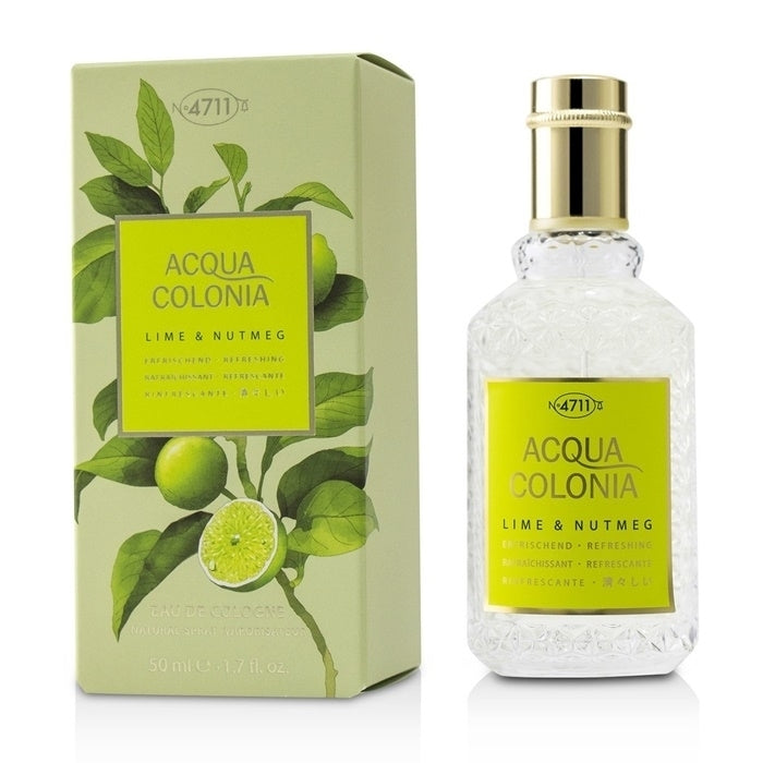 4711 Acqua Colonia Lime and Nutmeg Eau De Cologne Spray 50ml/1.7oz Image 1