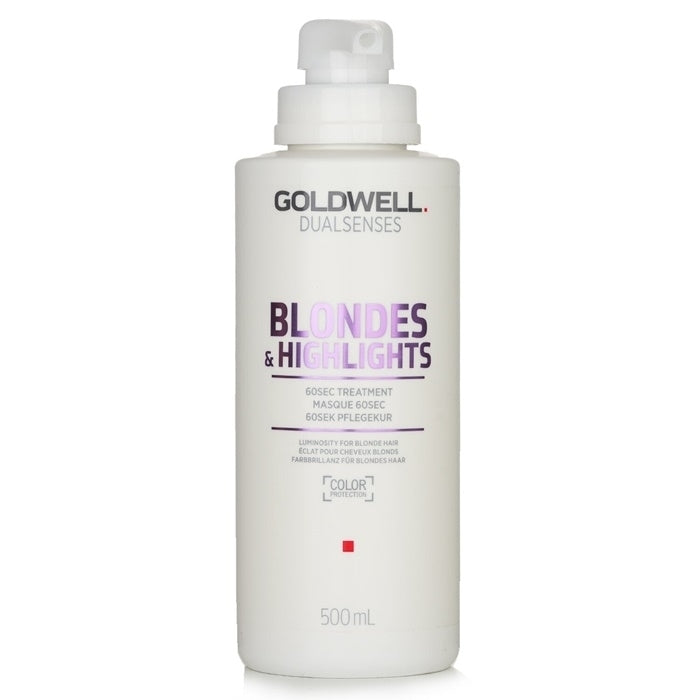 Goldwell Dual Senses Blondes and Highlights 60SEC Treatment (Luminosity For Blonde Hair) 500ml/16.9oz Image 1