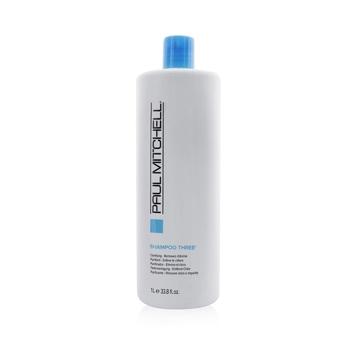 Paul Mitchell Shampoo Three (Clarifying - Removes Chlorine) 1000ml/33.8oz Image 1