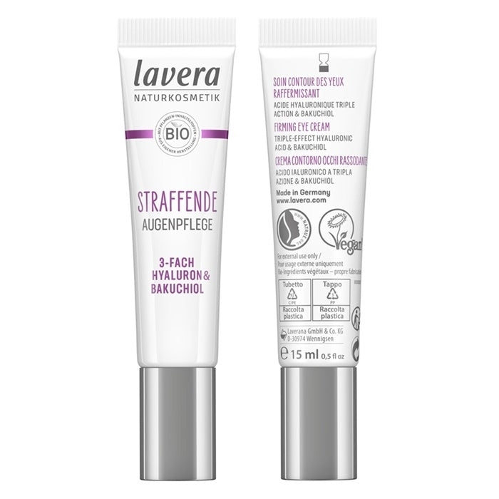 Lavera Triple-Effect Hyaluronic Acids Firming Eye Cream 15ml/0.5oz Image 1