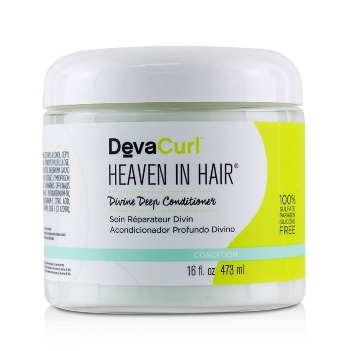 DevaCurl Heaven In Hair (Divine Deep Conditioner - For All Curl Types) 473ml/16oz Image 1