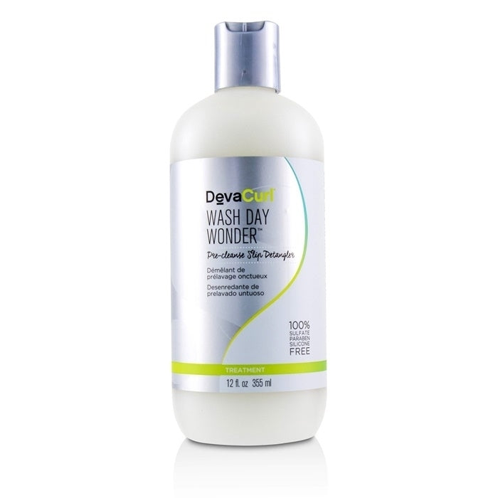 DevaCurl Wash Day Wonder (Pre-Cleanse Slip Detangler - For All Curl Types) 355ml/12oz Image 1